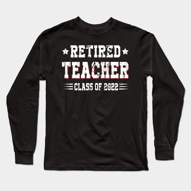 retired teacher class of 2020 Long Sleeve T-Shirt by othmane4